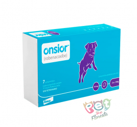 ONSIOR  10 MG ANTI-FLAMATORIO PARA CÃES 7 COMPRIMIDOS 