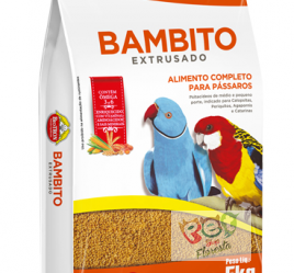 RAÇÃO BAMBITO EXTRUSADO PARA PÁSSAROS 5 KG