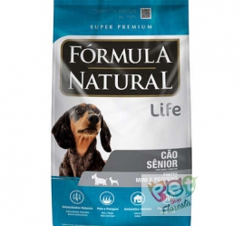 FORMULA NATURAL CÃES SÊNIOR PORTE MINI/PEQUENO - 7Kg