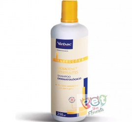 Hexadene Virbac Spherulites Shampoo Dermatológico para Cães e Gatos - 250ml