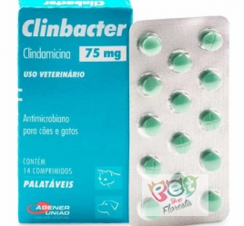 CLINBACTER 75 MG C/ 10 COMPRIMIDOS (ANTIMICROBIANO)