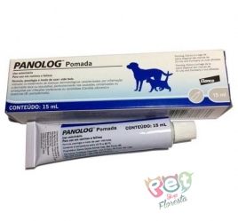 PANOLOG POMADA 15 ML PARA CÃES E GATOS