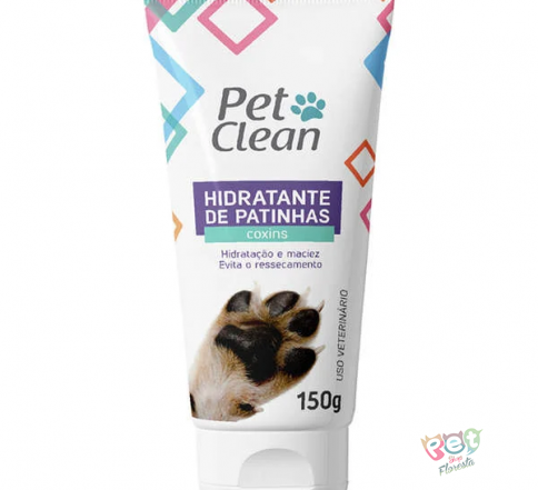 HIDRATANTE DE PATINHAS COXINS PET CLEAN 150 G