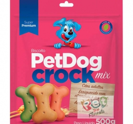 Biscoito Pet Dog Crock mix - 500g