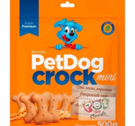 Biscoito Pet Dog Crock Mini 500g