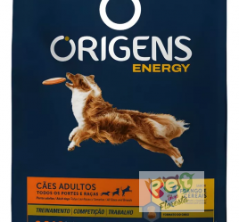 RAÇÃO ORIGENS ENERGY PARA CÃES ADULTOS 15kg