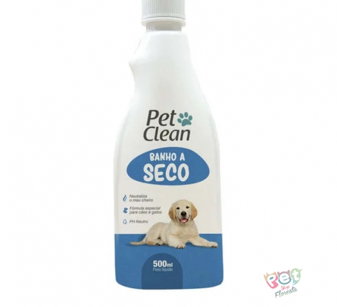 BANHO A SECO PET CLEAN