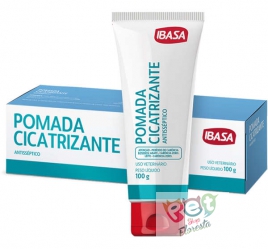 Pomada Cicatrizante para Cães e Gatos IBASA -100G