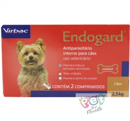 ENDOGARD 2,5 KG - 2 COMPRIMIDOS