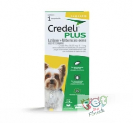 CREDELI PLUS PARA CÃES DE 1,4 A 2,85 KG - 1 COMPRIMIDO