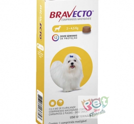 BRAVECTO CÃES 2 - 4,5 Kg