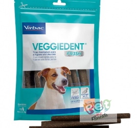 VEGGIEDENTE FRESH TIRAS MASTIGÁVEIS PARA CÃES PACOTE - Virbac