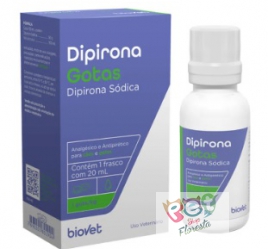 Dipirona Gotas 20 ml (Analgésico) - Biovet