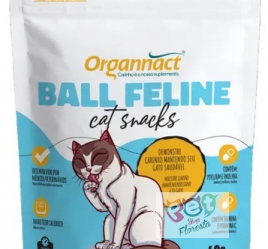 Ball Feline Cat Snacks 40 grs - Suplemento Organnact para Gatos