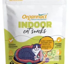 Indoor Cat Snacks 40 grs - Suplemento Organnact para Gatos