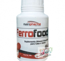  FerroFood 800 mg Suplemento Vitamínico Mineral para Cães e Gatos