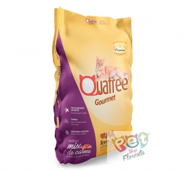 QUATREE GOURMET PARA GATOS ADULTOS SABOR MIX CARNES 