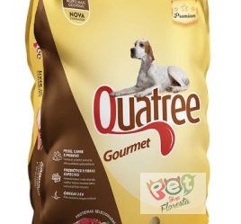 RAÇÃO QUATREE GOURMET CÃES ADULTOS RAÇAS MÉDIAS E GRANDES 15 KG