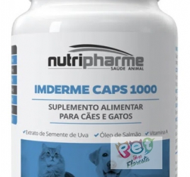 Imderme 1000 mg com 45 cápsulas Suplemento Alimentar