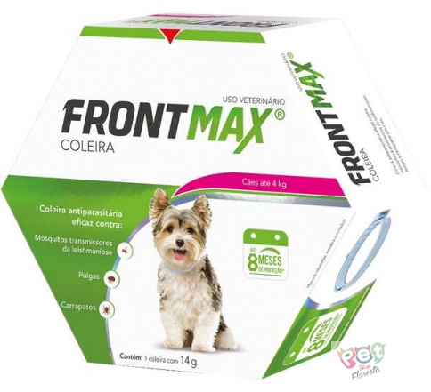 Coleira Frontmax até 4 kg - R$ 179,99