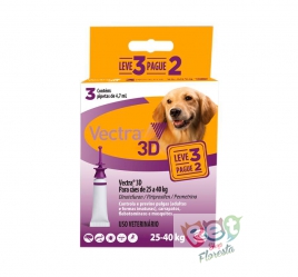 Antipulgas e Carrapatos Ceva Vectra 3D - para Cães de 25 a 40 Kg