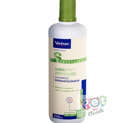 SHAMPOO SEBOLYTIC SPHERULITES PARA CÃES 250 ML - VIRBAC